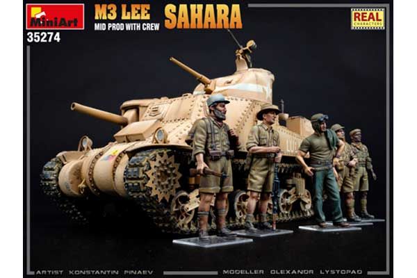 M3 LEE  SAHARA з екіпажем (MiniArt 35274) 1/35