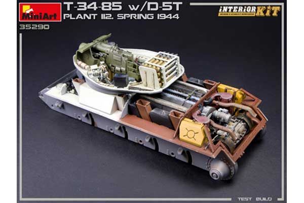Т-34/85 з Д-5Т. Завод 112. Весна 1944 р (MiniArt 35290) 1/35