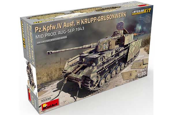 Pz.Kpfw.IV Ausf. H KRUPP-GRUSONWERK (MiniArt 35330) 1/35