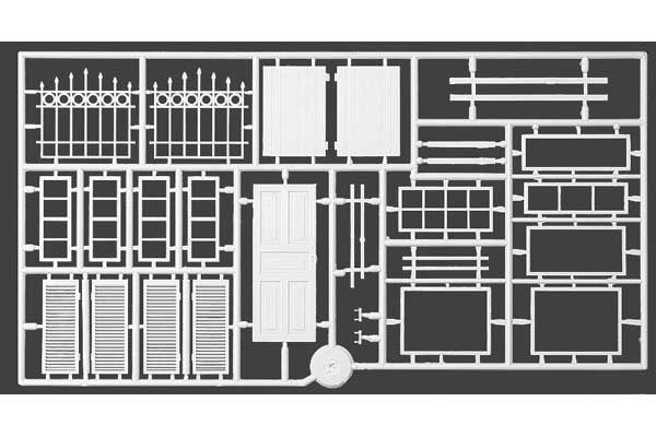 Деревенский дом с основанием (MiniArt 36031) 1/35