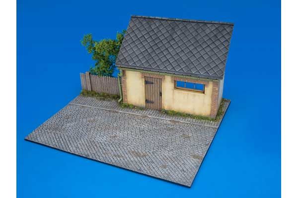 Диорама с сараем (MiniArt 36032) 1/35