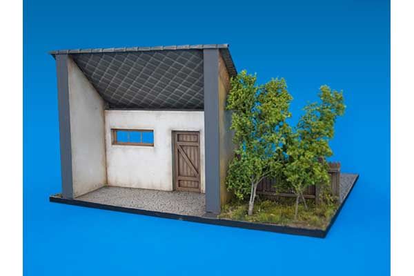 Диорама с сараем (MiniArt 36032) 1/35
