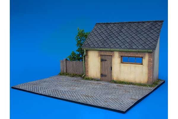 Диорама с сараем (MiniArt 36032) 1/35