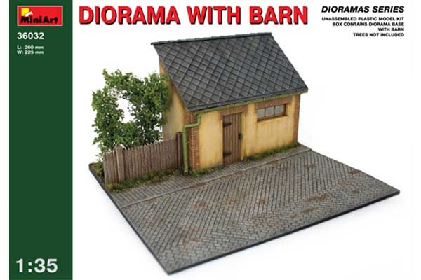Диорама с сараем (MiniArt 36032) 1/35