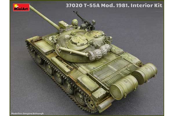 T-55A Мод. 1981 (MiniArt 37020) 1/35