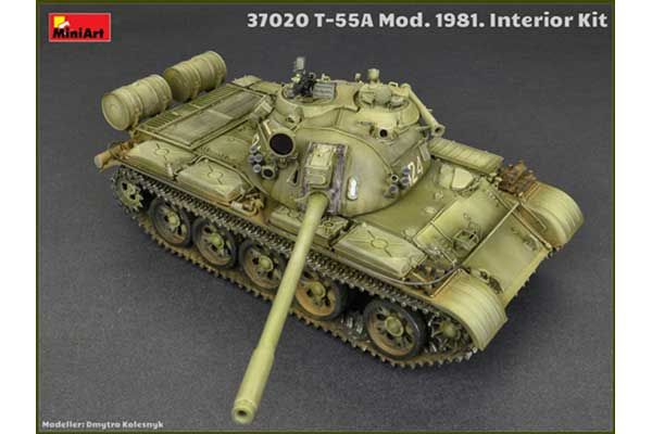 T-55A Мод. 1981 (MiniArt 37020) 1/35