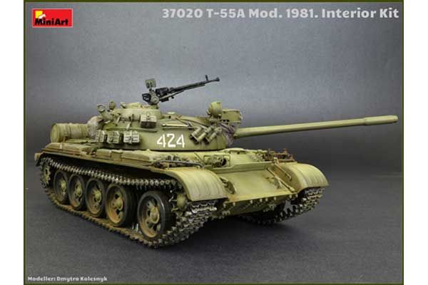 T-55A Мод. 1981 (MiniArt 37020) 1/35
