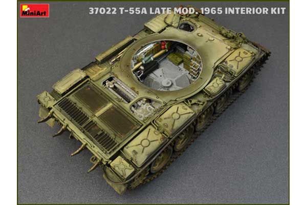 Т-55А пізніх модифікацій 1965 р. (MiniArt 37022) 1/35