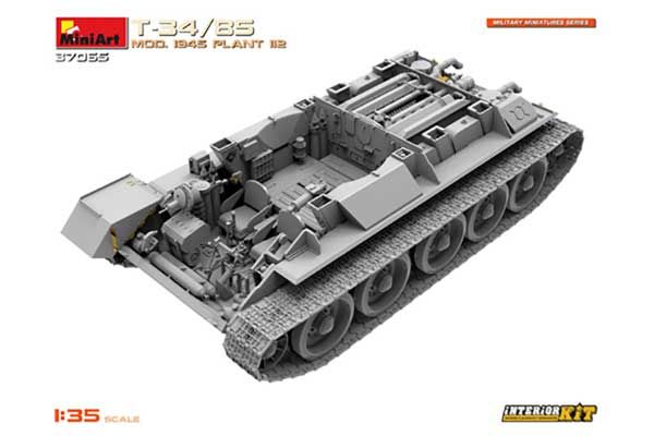 Т-34/85 модель 1945 р. Завод 112 (MiniArt 37065) 1/35