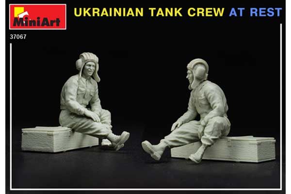 Український танковий экіпаж на відпочинку (MiniArt 37067) 1/35