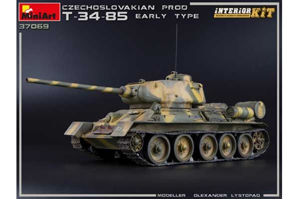 Т-34/85 Чехословацького Виробництва. Раннього Типу (MiniArt 37069) 1/35