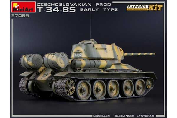 Т-34/85 Чехословацького Виробництва. Раннього Типу (MiniArt 37069) 1/35
