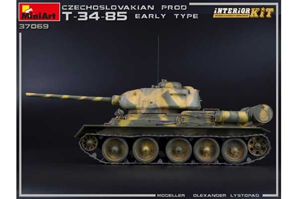 Т-34/85 Чехословацького Виробництва. Раннього Типу (MiniArt 37069) 1/35