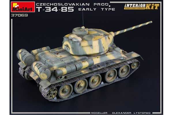 Т-34/85 Чехословацького Виробництва. Раннього Типу (MiniArt 37069) 1/35