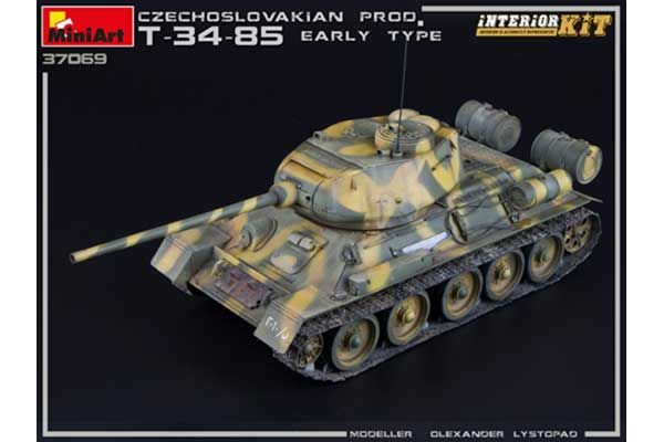 Т-34/85 Чехословацького Виробництва. Раннього Типу (MiniArt 37069) 1/35