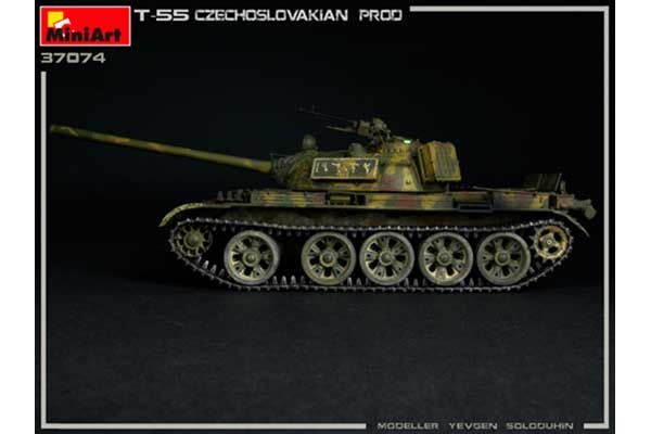 Т-55 Чехословацького Виробництва (MiniArt 37074) 1/35