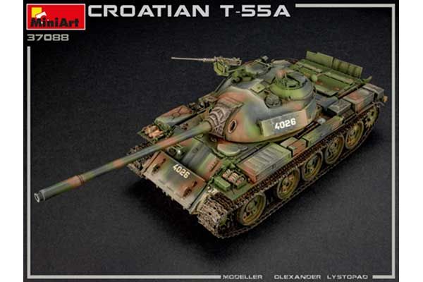 Хорватський Т-55А (MiniArt 37088) 1/35