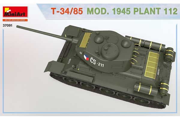 Т-34/85 мод. 1945. Завод 112 (MiniArt 37091) 1/35