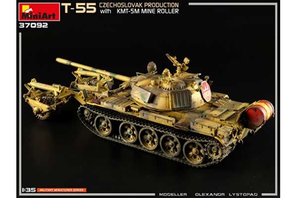 Т-55 Чехословацького Виробництва з КМТ-5М (MiniArt 37092) 1/35