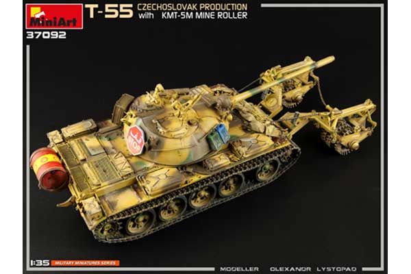 Т-55 Чехословацького Виробництва з КМТ-5М (MiniArt 37092) 1/35