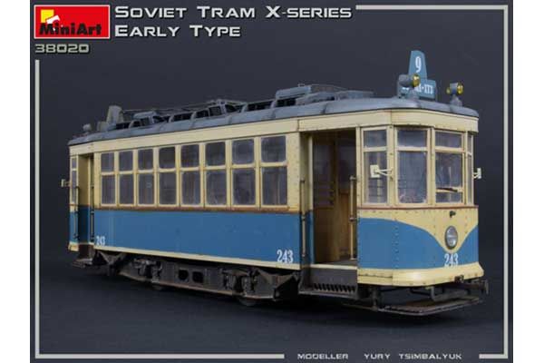 Советский Трамвай Серии-Х (Раннего Типа) (MiniArt 38020) 1/35