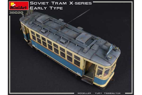 Советский Трамвай Серии-Х (Раннего Типа) (MiniArt 38020) 1/35