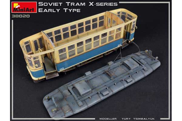 Советский Трамвай Серии-Х (Раннего Типа) (MiniArt 38020) 1/35