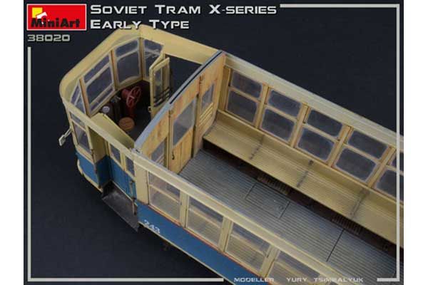 Советский Трамвай Серии-Х (Раннего Типа) (MiniArt 38020) 1/35