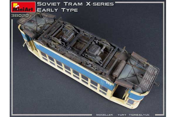 Советский Трамвай Серии-Х (Раннего Типа) (MiniArt 38020) 1/35