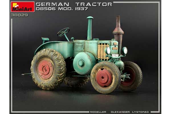 Німецький трактор D8506 мод. 1937 (MiniArt 38029) 1/35