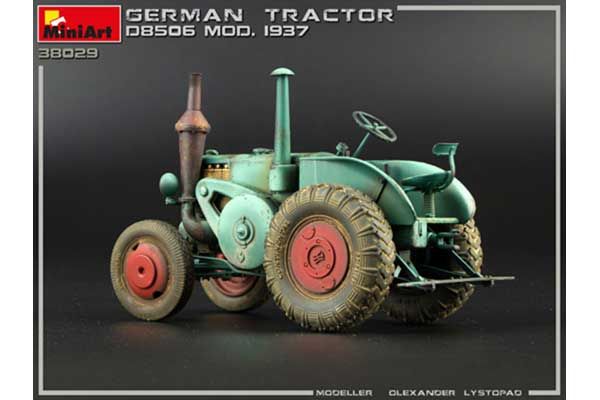 Німецький трактор D8506 мод. 1937 (MiniArt 38029) 1/35