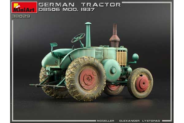 Німецький трактор D8506 мод. 1937 (MiniArt 38029) 1/35