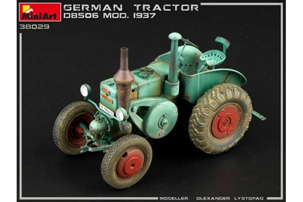 Німецький трактор D8506 мод. 1937 (MiniArt 38029) 1/35