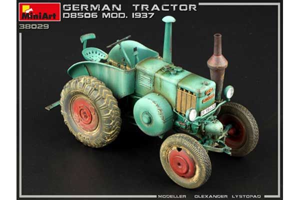 Німецький трактор D8506 мод. 1937 (MiniArt 38029) 1/35