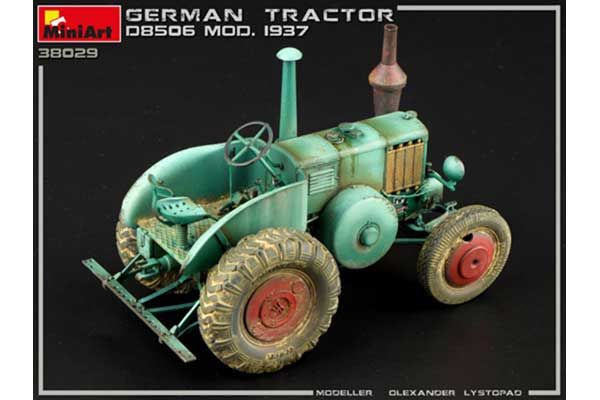 Німецький трактор D8506 мод. 1937 (MiniArt 38029) 1/35