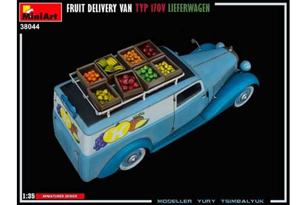 Фургон для доставки фруктів TYP 170V Lieferwagen (MiniArt 38044) 1/35