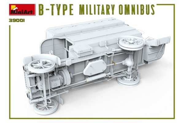 Військовий автобус Type-B “OMNIBUS” (MiniArt 39001) 1/35