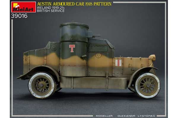 Бронеавтомобіль AUSTIN 1918. Ірландія 1919-21. Британська служба (MiniArt 39016) 1/35