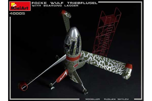 FW TRIEBFLUGEL з Посадковою Драбиною (MiniArt 40005) 1/35