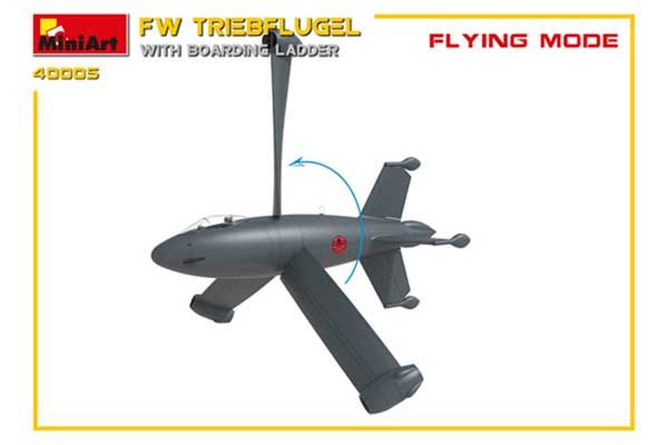 FW TRIEBFLUGEL з Посадковою Драбиною (MiniArt 40005) 1/35