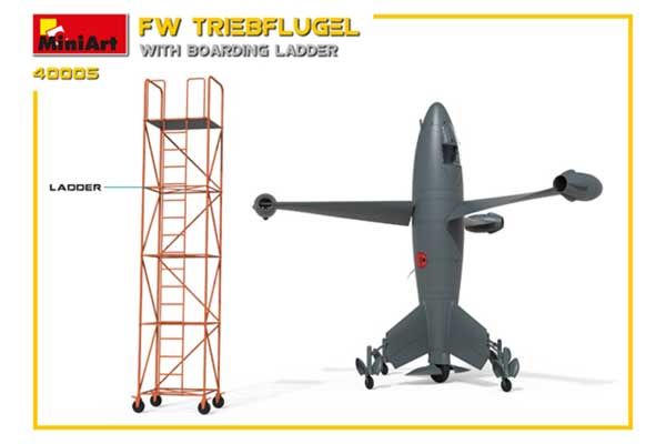 FW TRIEBFLUGEL з Посадковою Драбиною (MiniArt 40005) 1/35