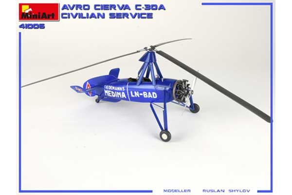 AVRO CIERVA  C.30A Цивільного Призначення (MiniArt 41006) 1/35