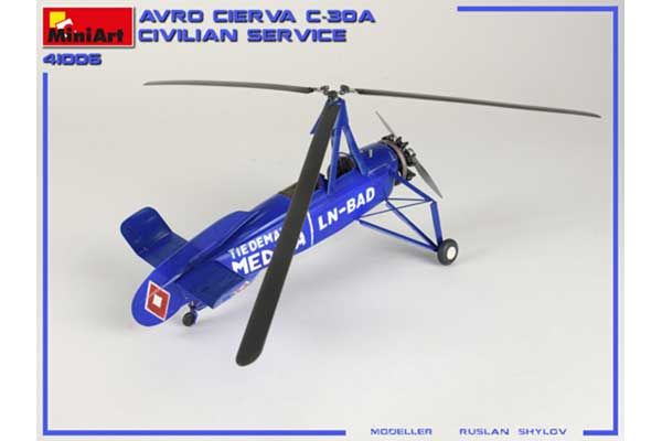 AVRO CIERVA  C.30A Цивільного Призначення (MiniArt 41006) 1/35