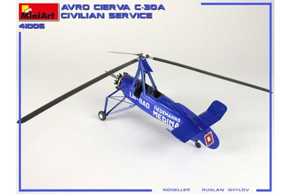 AVRO CIERVA  C.30A Цивільного Призначення (MiniArt 41006) 1/35