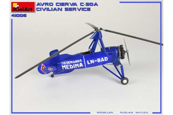 AVRO CIERVA  C.30A Цивільного Призначення (MiniArt 41006) 1/35