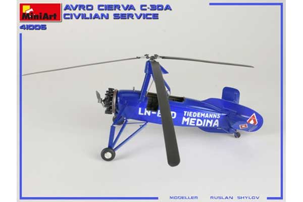 AVRO CIERVA  C.30A Цивільного Призначення (MiniArt 41006) 1/35