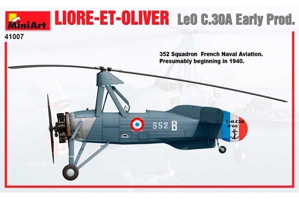 LIORE-ET-OLIVER LeO C.30A Раннего Производства (MiniArt 41007) 1/35