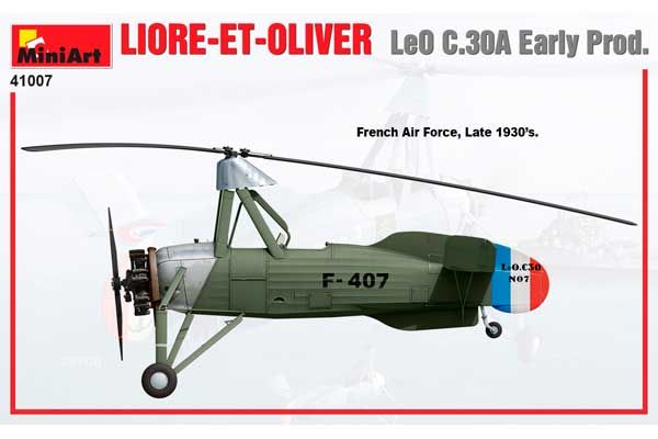 LIORE-ET-OLIVER LeO C.30A Раннего Производства (MiniArt 41007) 1/35