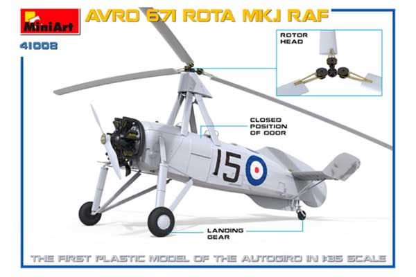 Avro 671 Rota Mk.1 RAF (MiniArt 41008) 1/35