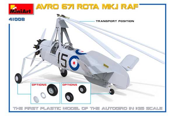 Avro 671 Rota Mk.1 RAF (MiniArt 41008) 1/35